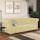 In House Serena 2 In 1 Sofabed Velvet Upholstered - Dark Ivory
