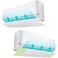 Xgwml Air Conditioning Windshield, Hanging Air Conditioning Windshield, Home Adjustable Air Conditioner, Anti-Direct Blowing, Retractable Deflector, Air Conditioning Cover (Cutout, 56cm*18cm)