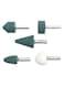 5-Piece Mounted Stone Set 6mm 25400