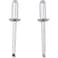 Aluminium Rivets (5 &mdash; 10 mm Pack of 100)