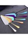 Generic Stainless Steel Cake Server Pizza Cheese Spatula Pastry Butter Divider Knife Golden 20*10*20Cm