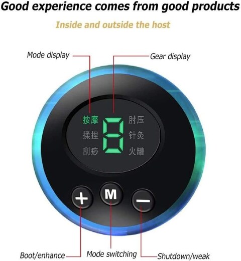 Generic Electric Ems Leg Reshaping Foot Muscle Massage-Pulse Relaxation Massager Mat (USB Charging)