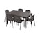 Cedargrain Dining Set Dark Brown Plus Extra Suppliers Delivery/Installation Charge Outside Doha