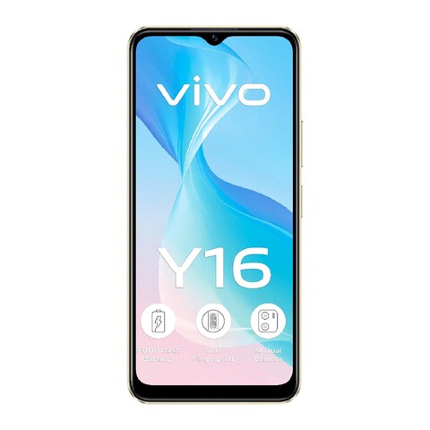 Vivo Y16 - 4GB Ram - 64GB - Drizzling Gold