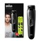 Braun Multi Grooming 6-In-1 Trimmer Kit, Mgk3220, Black