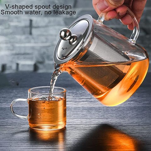 Clear teapot set best sale
