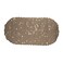 Sanitary PVC Bath Mat Beige 69x35cm
