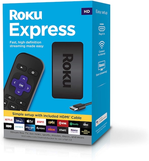 Roku Express Streaming Media Player - Black