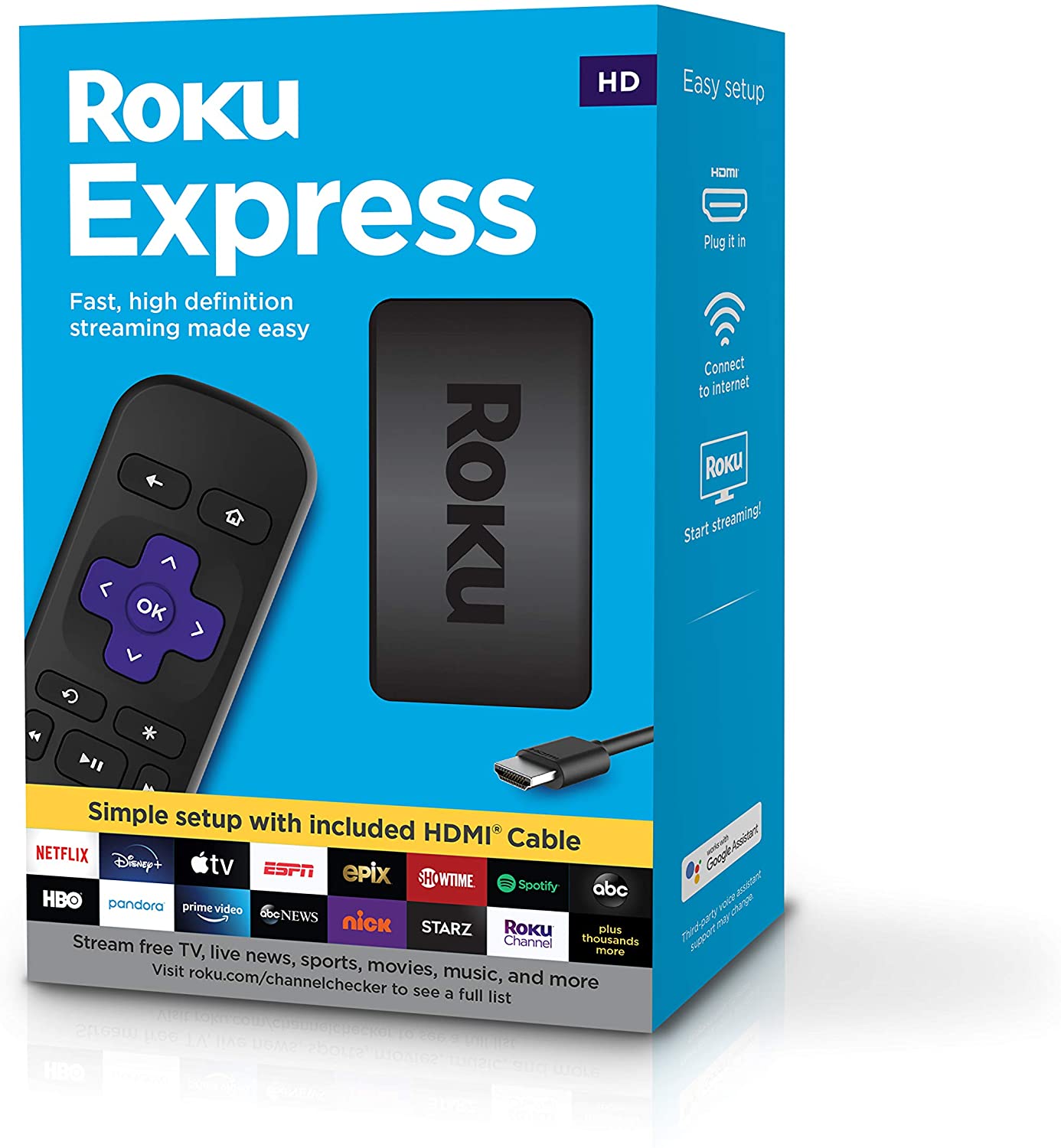 Roku Express Streaming Media Player - Black