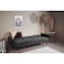 In House Montella 2 In 1 Sofabed Linen Upholstered - Dark Grey