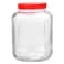 Bon Appetit Square Glass Jar With Screw Lid 4.5L