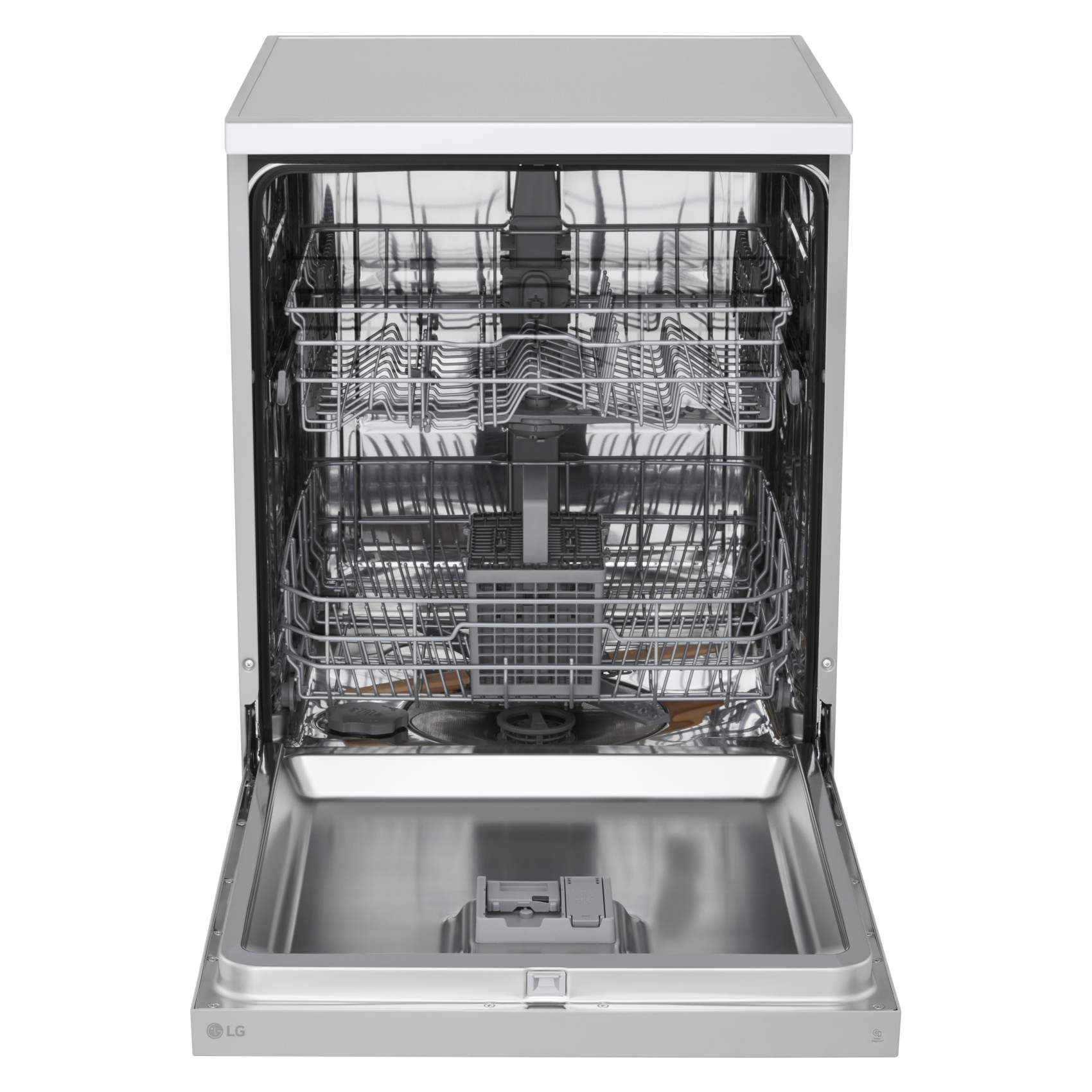 LG QuadWash Dishwasher DFC612FV Platinum Silver 14 Place Settings