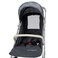 Uniqoo 4 Silver Tartan - Urban Stroller With Protective Shield