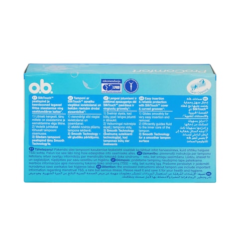 OB Tampons ProComfort Mini Pack of 16 Tampons