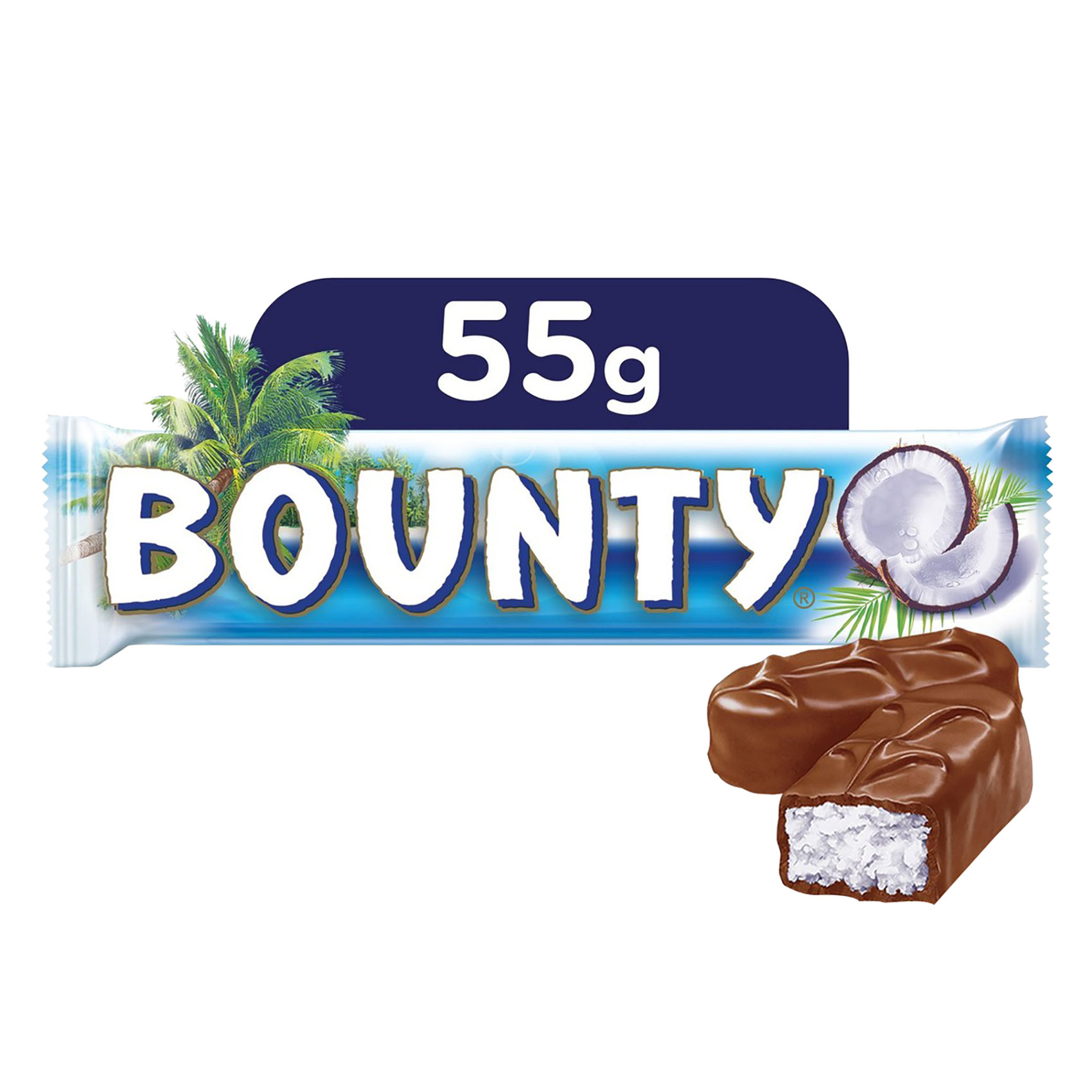 Bounty Milk Chocolate Bar 55g