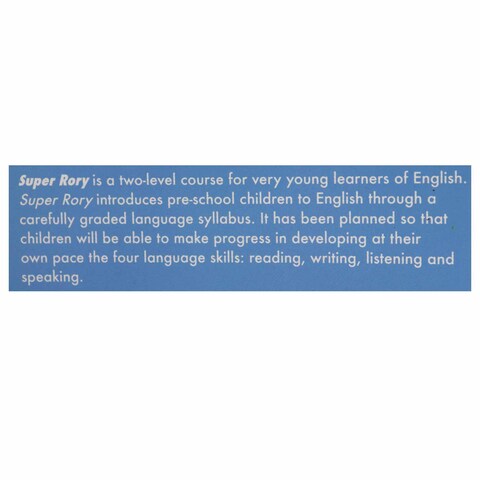 Super Rory 2 Activity Book