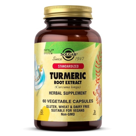 Solgar Turmeric Root Extract 60 Per Pack