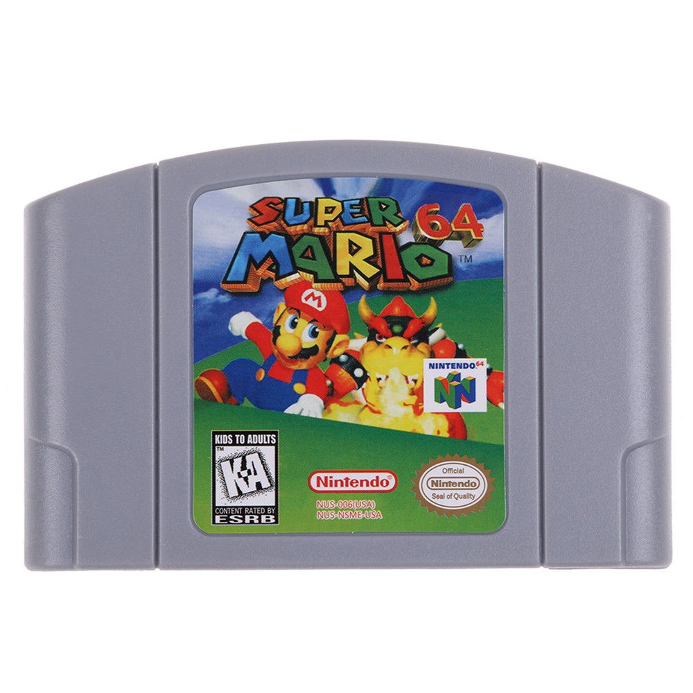 Arealer Arealer Nintendo 64 Mario Smash Bros Zelda Video Game Cartridge