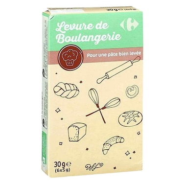 Carrefour Baking Yeast 30g