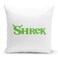 Loud Universe - Shrek Logo type White Pillow With Stuffing