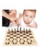 Generic 2-In-1 Wooden Chess Set
