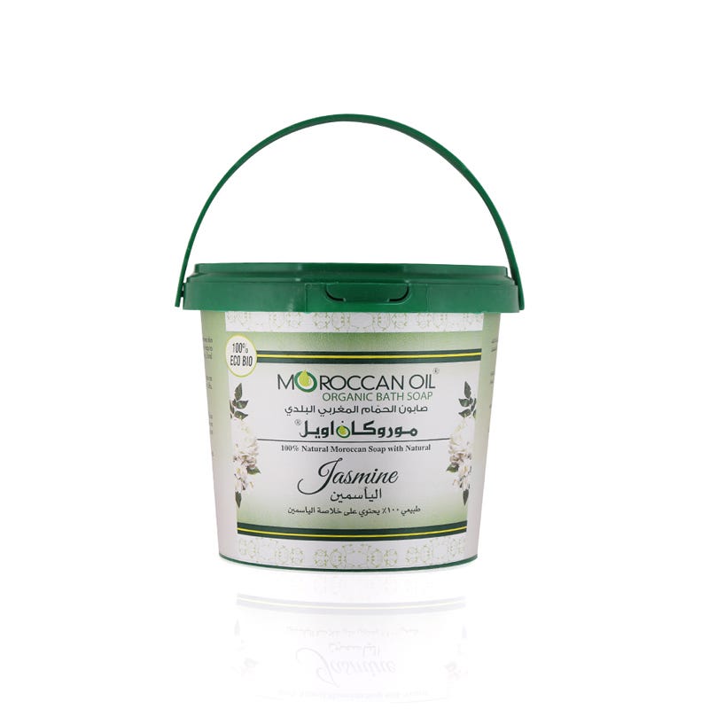 MOROCCAN BATH SOAP JASMIN BUCKET , 850 ML