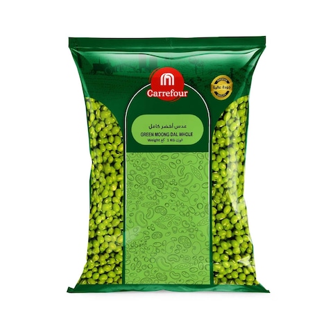 Carrefour Whole Green Moong 1kg