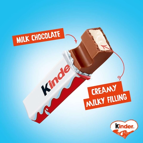 Kinder Maxi Chocolate Bar, Multi Pack, 11 Bars, 231g