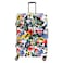 Cosmo Batman Collage 4 Double Wheel Hard Casing Luggage Trolley Multicolour 65cm