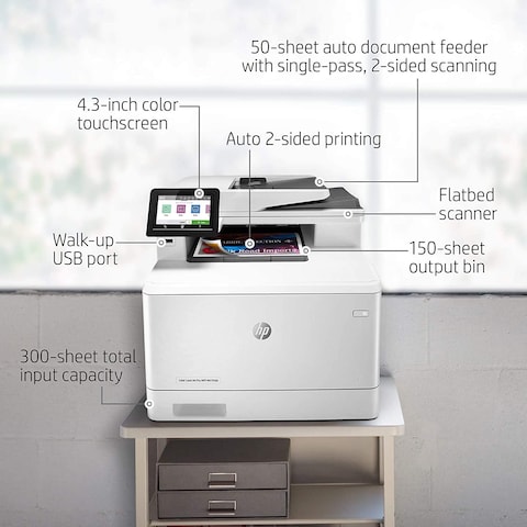 HP Color LaserJet Pro MFP M479fdn Printer (W1A79A)