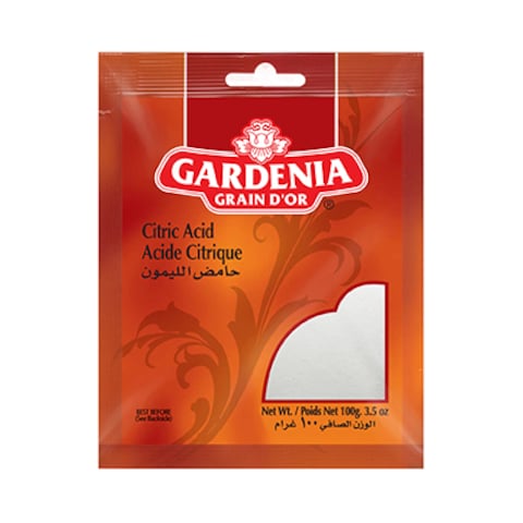 Gardenia Grain DOr Citric Acid 100GRR