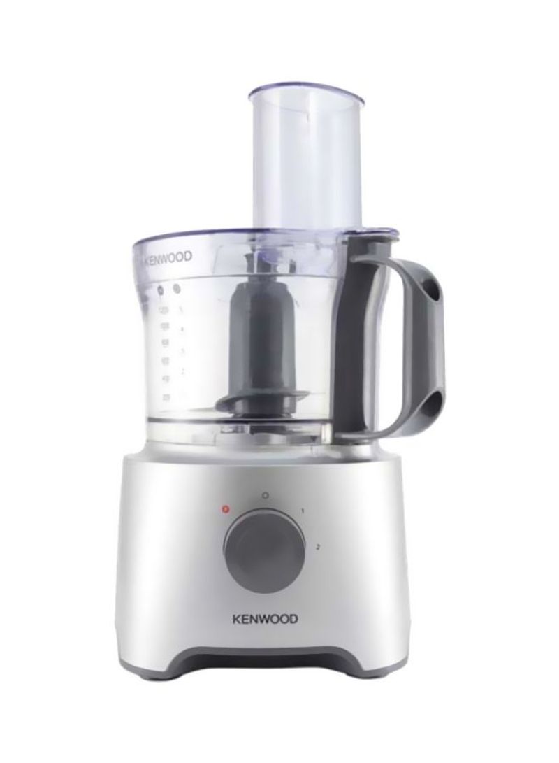 Kenwood Plastic Food Processor 800W FDP304SI Silver/Clear