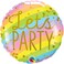 Qualatex Round Let'S Party Stripes Foil Balloon- 18 Inch Size- Multicolor