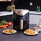 Olsenmark Air Fryer- OMAF2448E/ 1200W, 2.5L Capacity With Non-Stick Frying Pot And Tray, Oil Free Cooking/ Temperature And Cooking Timer Control Knob, 2 Years Warranty, Black