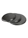 Generic 3-Piece Non-Stick Pizza Pan Black