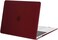 Ntech Macbook Air 13 Inch Case 2020 2019 2018 Release A2337 M1 A2179 A1932 Retina Display With Touch Id, Protective Plastic Hard Shell Case Cover, Marsala Red