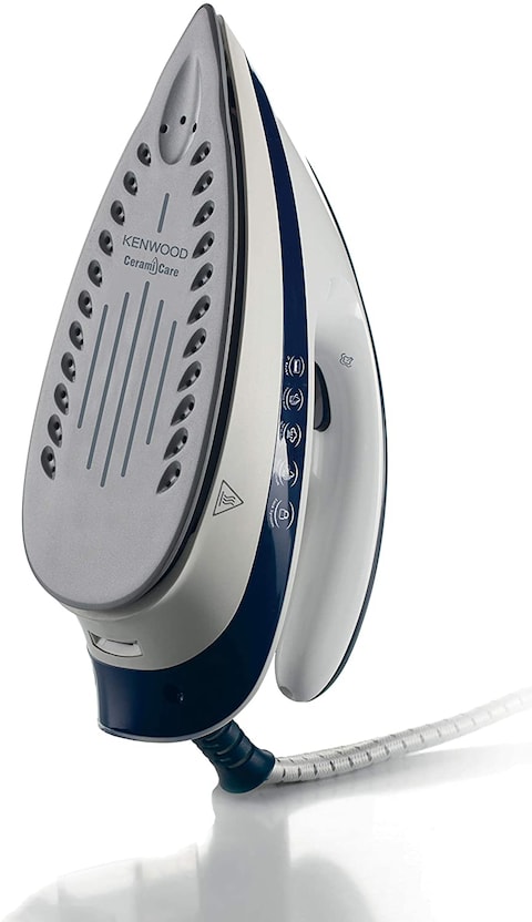 Kenwood Steam Generator Iron with Boiler, 7 bar, Up to 600g/min steam shot, 2600 Watts, SSP70.000WB White/Blue