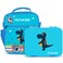 Eazy Kids Bento Boxes wt Insulated Lunch Bag Combo- Dino Blue