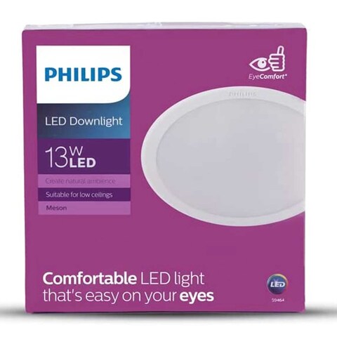 Philips Meson - 125 Recessed LED - Downlight - 13W - White