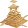 Gstorm Quest Pyramid 3D Puzzle Game - 3-in-1 Wooden Puzzle Box Game - Brain Teaser Puzzle - Gift Box Riddle Game - Puzzle Box for Children and Adults - Mind Puzzle 3D Wooden Puzzle - Escape Room Game