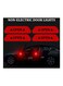 Generic - 4-Piece Open Safety Warning Reflective Sticker Set