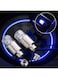 Bluelans - 2-Piece LED Lamp Flash Wheel Valve Cap Light For Bicycle Set 3.8centimeter