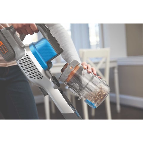 Black+Decker 36V 4-In-1 Cordless Powerseries Extreme Extension Stick Vacuum Cleaner, Blue - Bhf