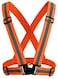 Generic Orange Visibility Unisex Outdoor Safety Vest Reflective Belt Safety Vest Fit For Running Cycling Sports