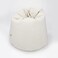 Luxe Decora CloudSac - Soft Fluffy Bean Bag (XL, Artic White)