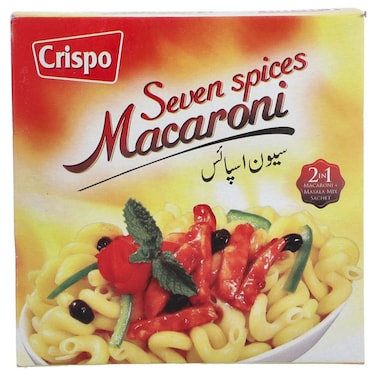 Crispo Seven Spices Macaroni 2 In 1 250 gr
