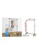 Generic Single Pole Clothes Rack Silver