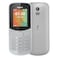 نوكيا 130 – 1.8 بوصة - 8 ميجابايت/4 ميجابايت رام –هاتف ثنائي الشريحة – شبكة الجيل الثاني – رمادي