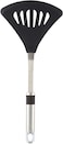Flamingo Slotted Turner, Black/Silver, Large, FL4522KW