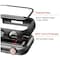 Case with Tempered Glass Screen Protector for Apple Watch Series 7 45mm.Slim Guard Bumper Full Coverage Hard PC Protective Cover HD Ultra-Thin Cover for iWatch 45mm